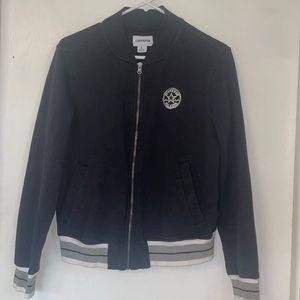 Converse black jacket size large